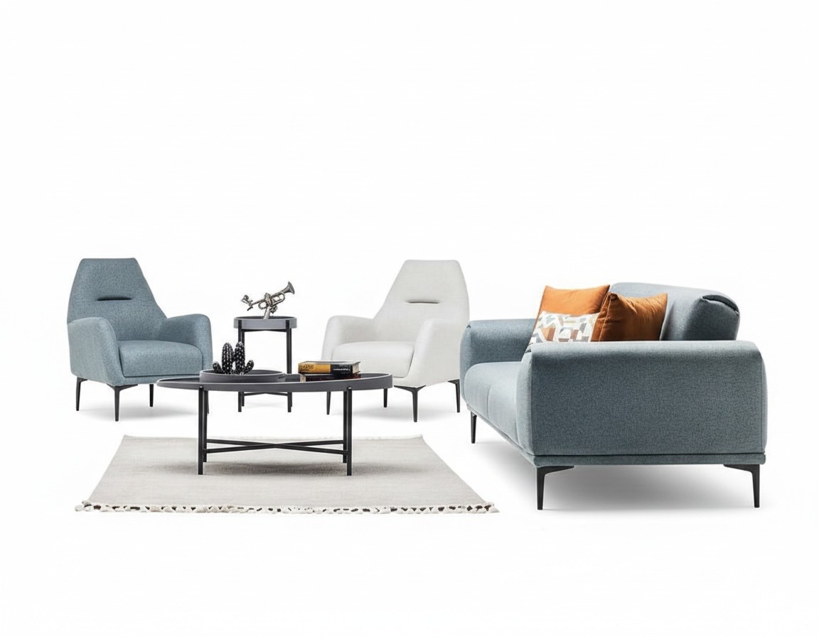 Sofagarnitur Sofaset Sofa-Set Sitzgruppe Couchgarnitur Polsterset Lounge 3+1+1