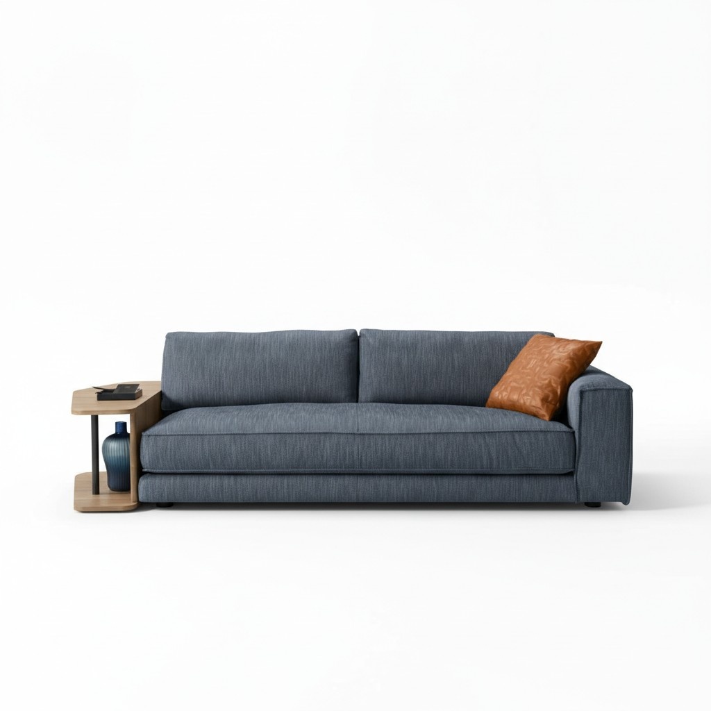 Luxus Sofa 3 Sitz Couch Holz Möbel Dreisitzer Prianera Sofas Weiß Couchen Leder