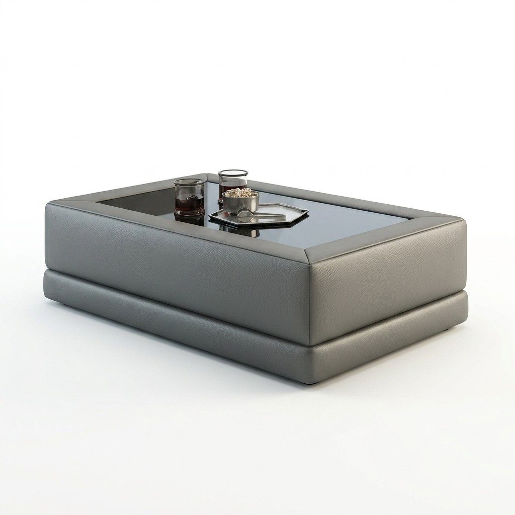 Sofatisch Glas Design Kaffee Tisch Wonzimmer Leder Couch Beistell Sofa Tische