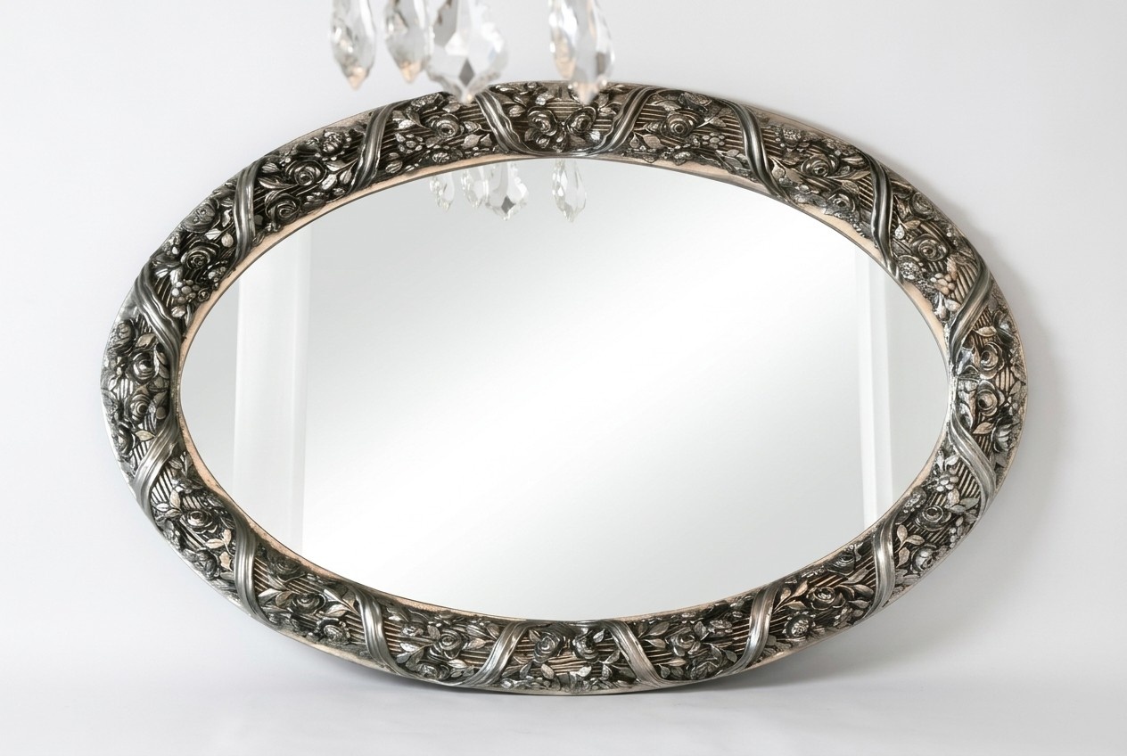 Spiegel Design Wandspiegel 140x90 Barock Rokoko Italienische Einrichtung Möbel