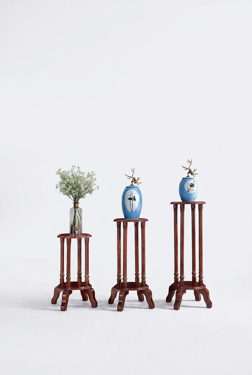Ständer Blumenständer Ablage Holz Blumentopf Ständer Möbel Zubehör