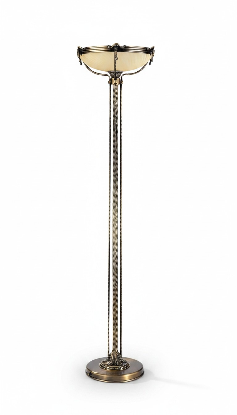 Stehlampe Standlampe Stand Luxus Leuchten Lampen Lampe Glas Stehleuchte