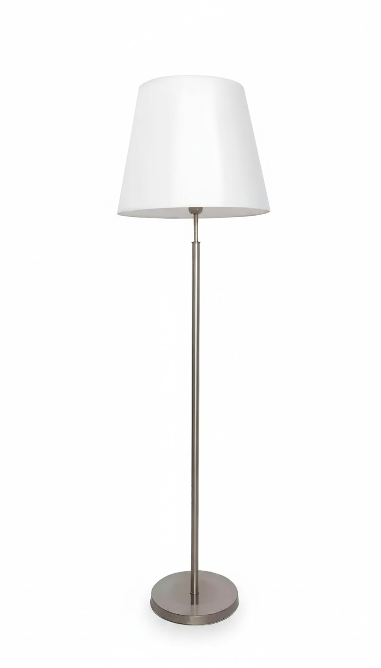 Stehlampe Standlampe Stand Metall Leuchten Lampen Lampe Weiß Modern
