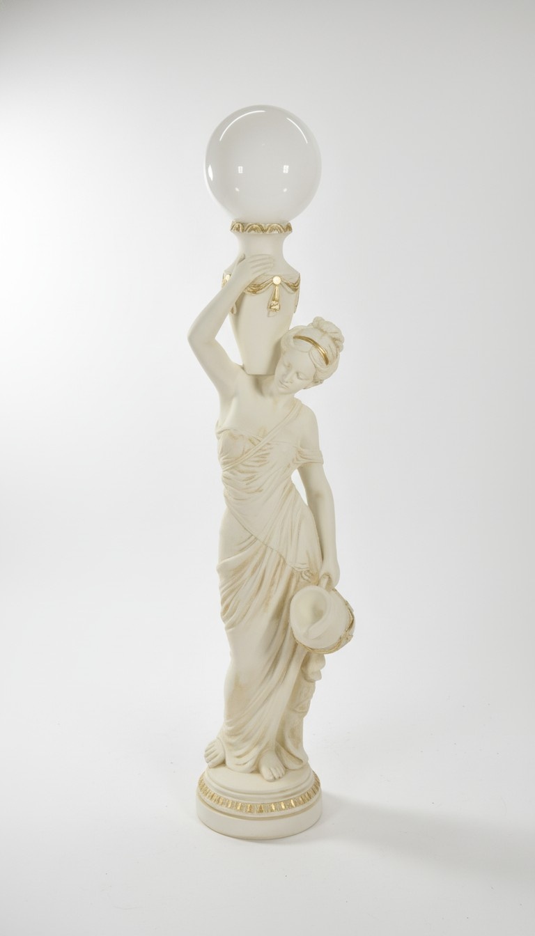 Stehleuchte Skulptur Figur Lampen Leuchte Ägypten Statue Figuren Skulpturen