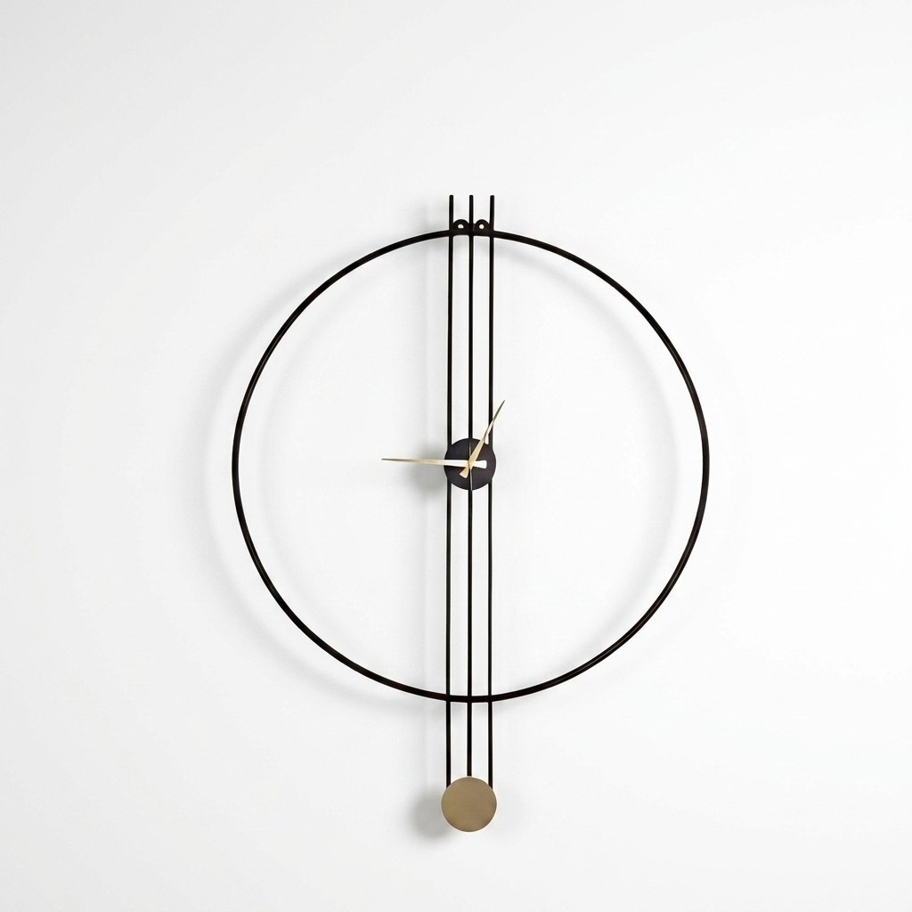 Stilvolle Wanduhr im modernen Look – ein Highlight für jede Wand. Uhr