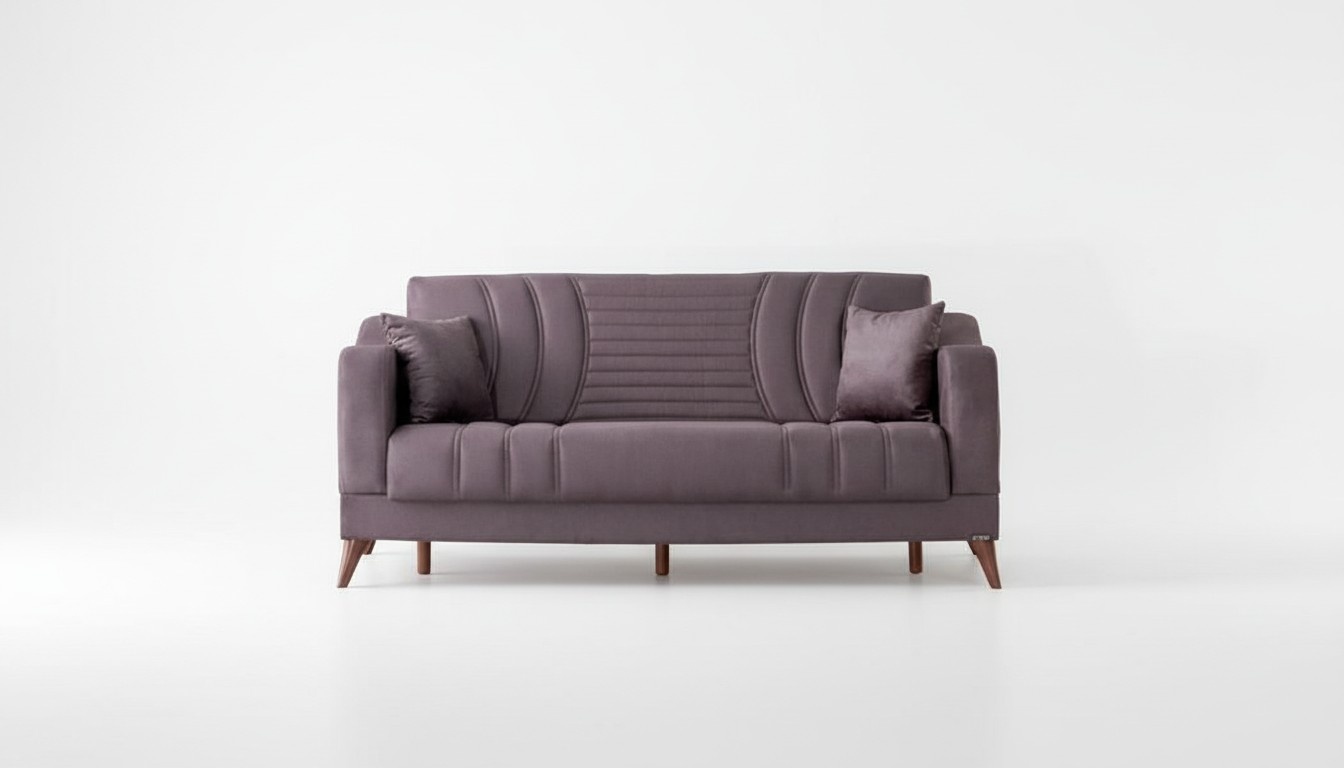 Stilvolles 3-Sitzer Sofa mit weichem Bezug für modernes und elegantes Wohnen