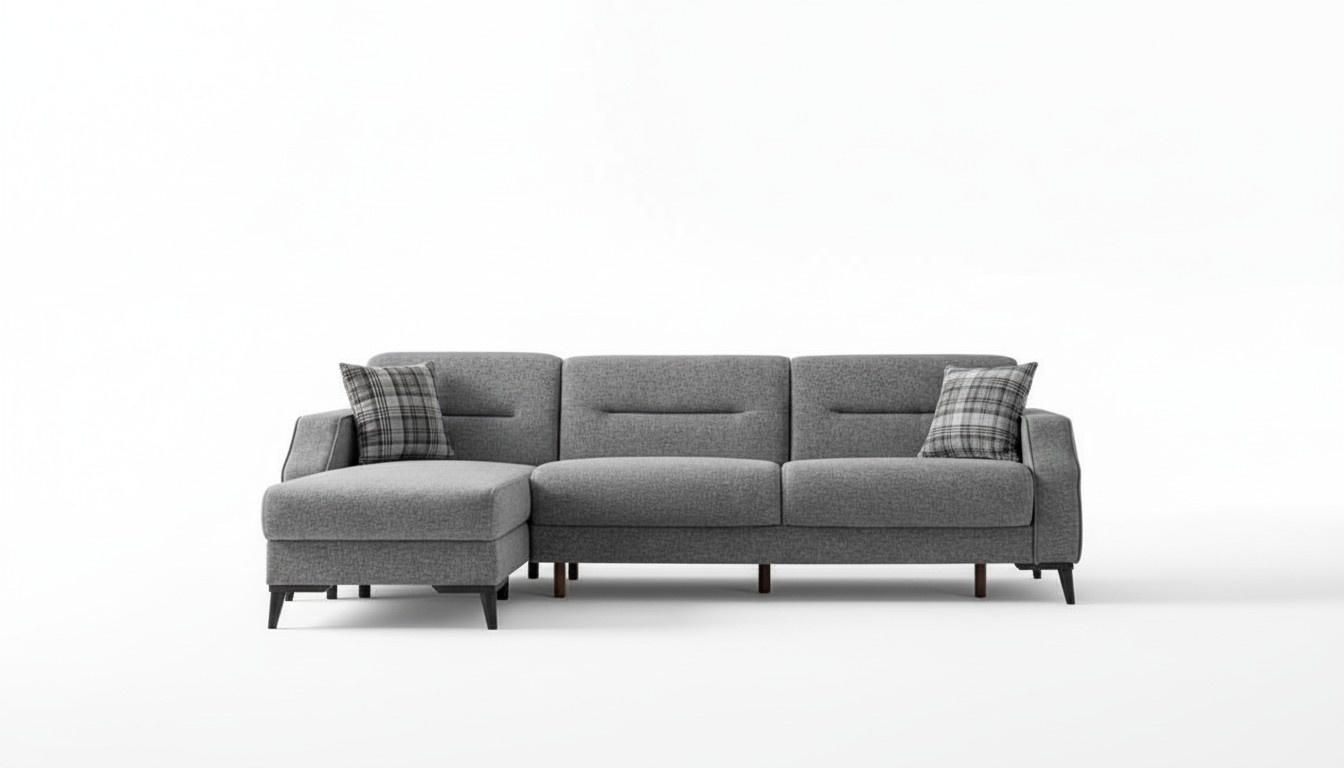 Stilvolles Ecksofa L-Form Modernes Design für komfortables und elegantes Wohnen