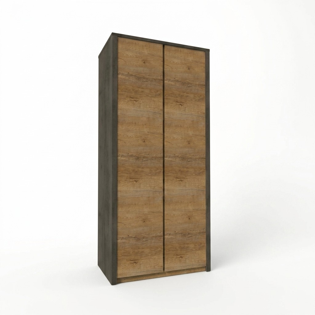 Stoffschrank Kleiderschrank aus Stoff Garderobe Schrank Kleiderstange