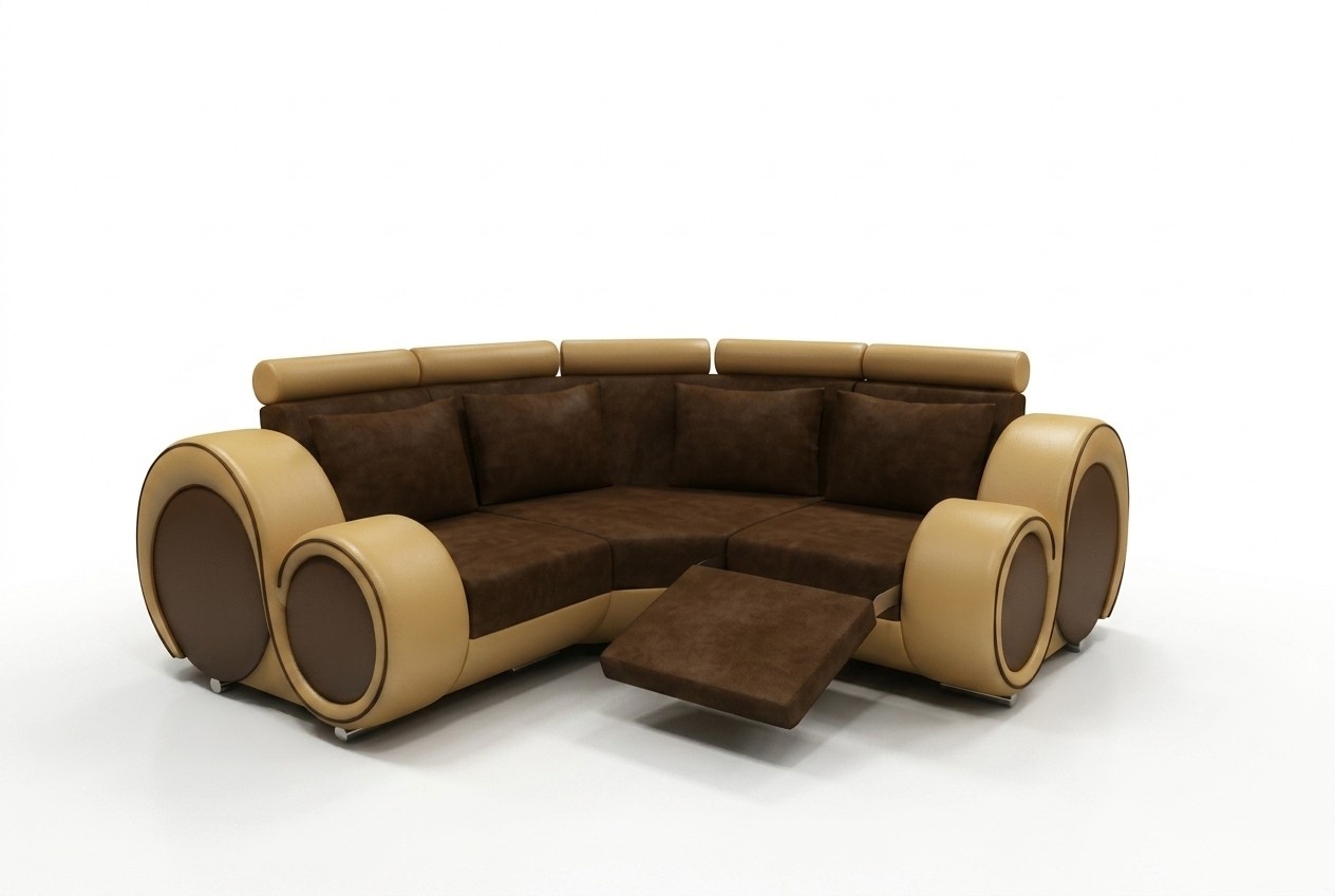 STOFFSOFA TEXTIL RELAXFUNKTION COUCH ECKSOFA GARNITUR NEU WOHNLANDSCHAFT SOFA