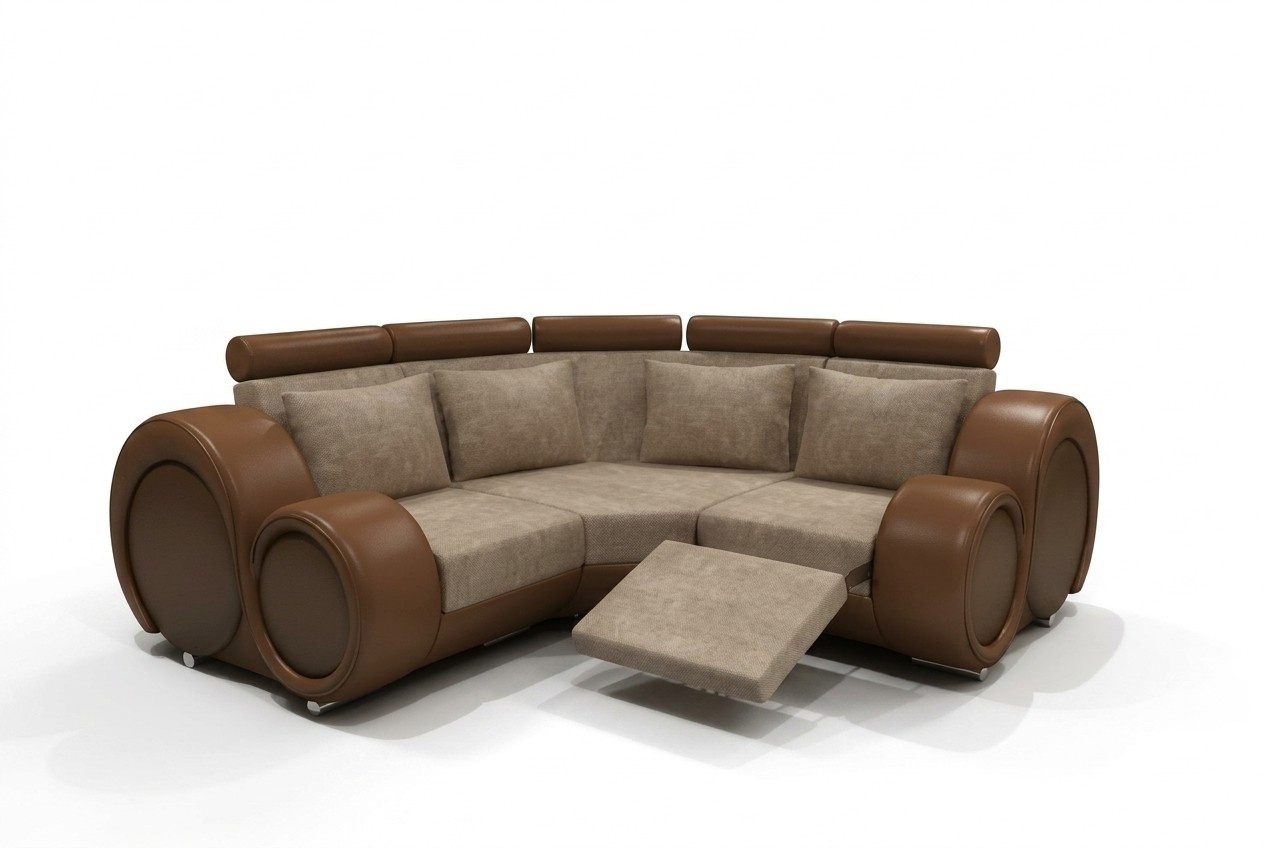 STOFFSOFA TEXTIL WOHNLANDSCHAFT SOFA BERLINX RELAXFUNKTION COUCH ECKSOFA mit USB