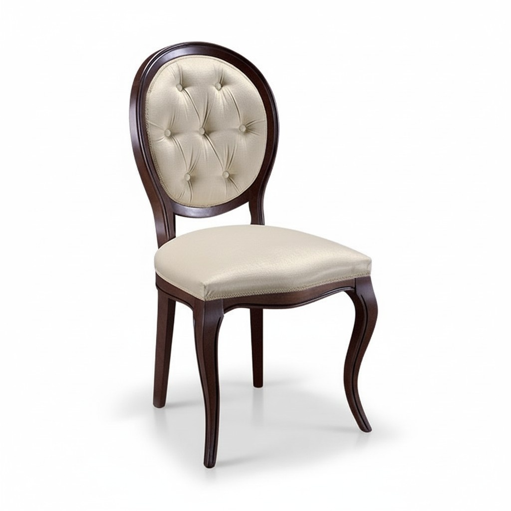 Stühle Esszimmer Stuhl Luxus Lehnstuhl Chesterfield Möbel Holzstuhl