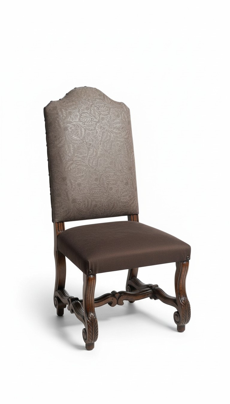 Stühle Luxus Design Polsterstuhl Lehnstuhl Büromöbel Neu Esszimmer Holz Möbel