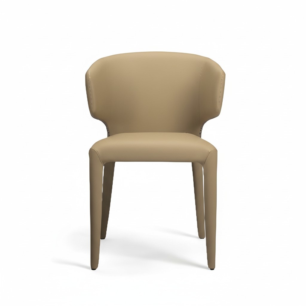 Stühle Luxus Stoff Design Esszimmerstuhl Metall Lehnstuhl Polster Moderne