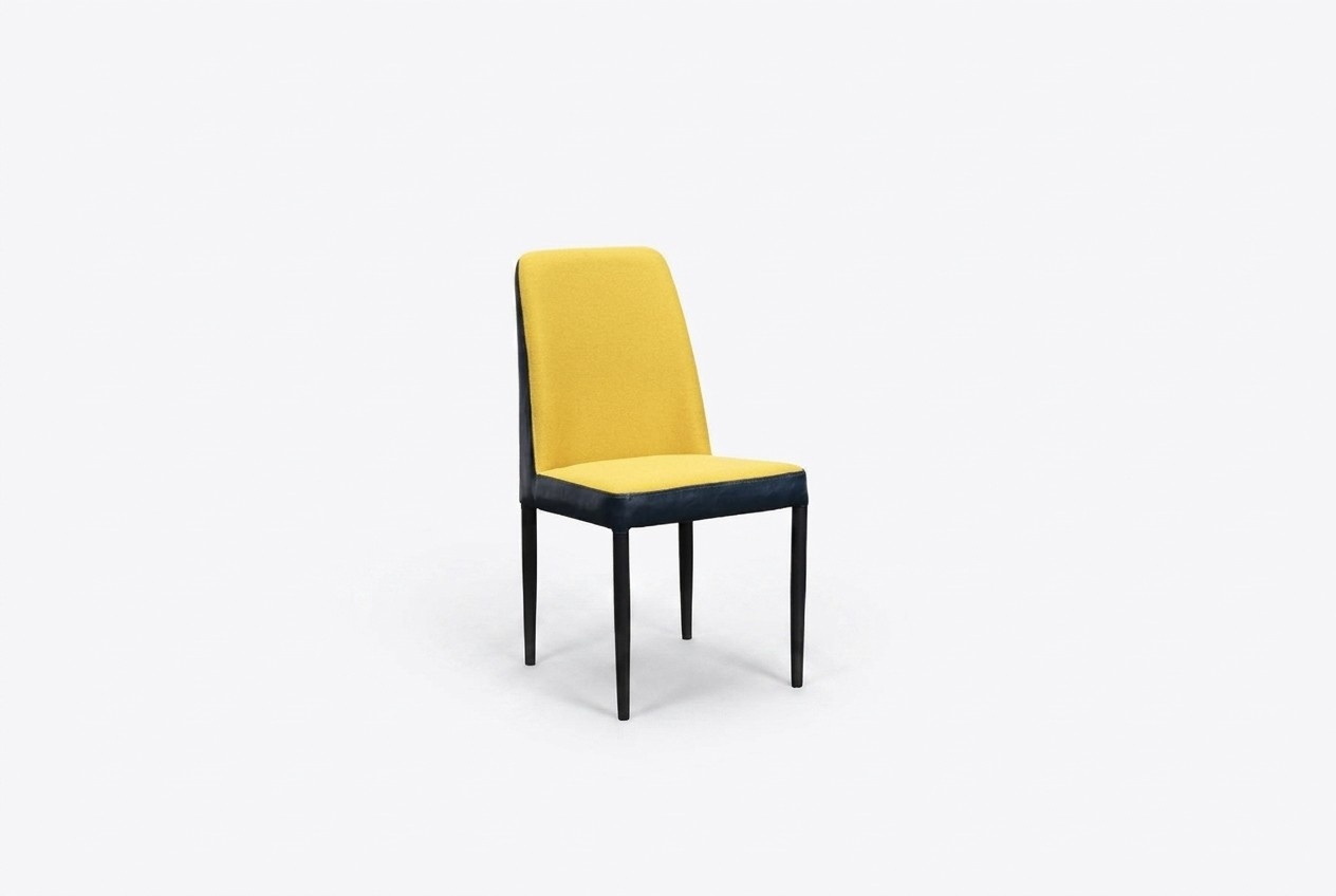 Stuhl 1x Ess Zimmer Polster Stuhl Sessel Fernseh Lounge Club Leder Textil