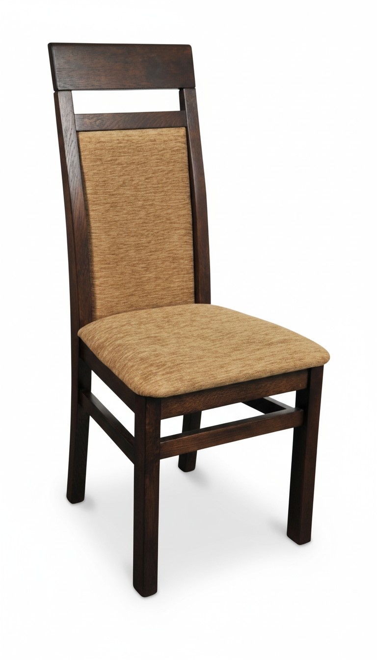 Stuhl 2x Stühle Gruppe Set Wohn Esszimmer Garnitur Holz Stil Textil Neu