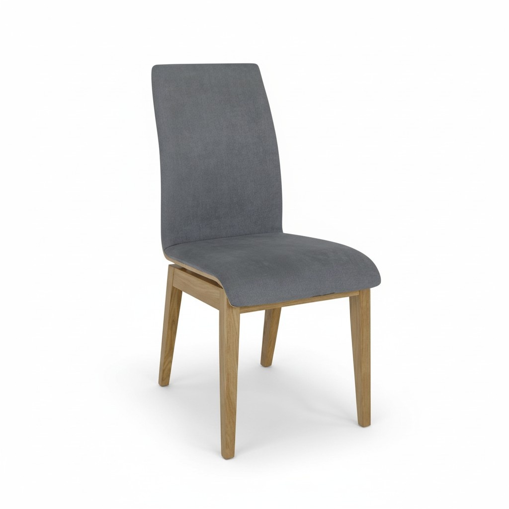 Stuhl Lehnstuhl Polster Stühle Massiv Holz Textil Holz Sessel Leder Neu Lounge