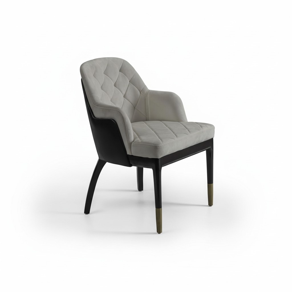 Stuhl mit Armlehnen Designer Luxus Möbel Esszimmer Neu Einrichtung