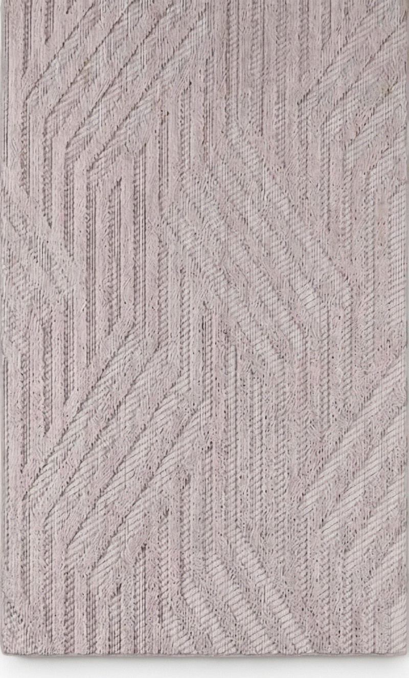 Teppich Geometrisches Muster Kurzflor Wohnzimmer Schlafzimmer Beige