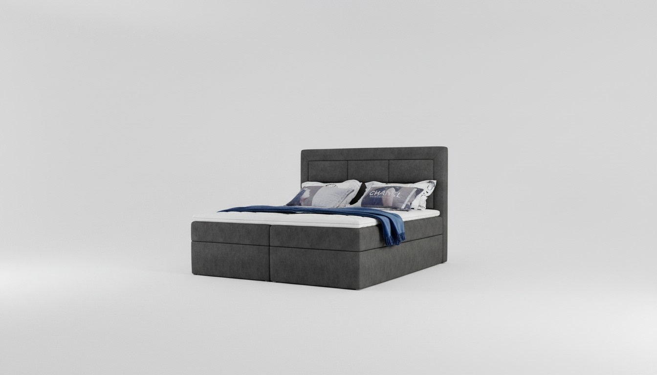 Textil Design Bett Doppel Betten Luxus Ehe Modernes Hotel Gestell Schlaf Zimmer