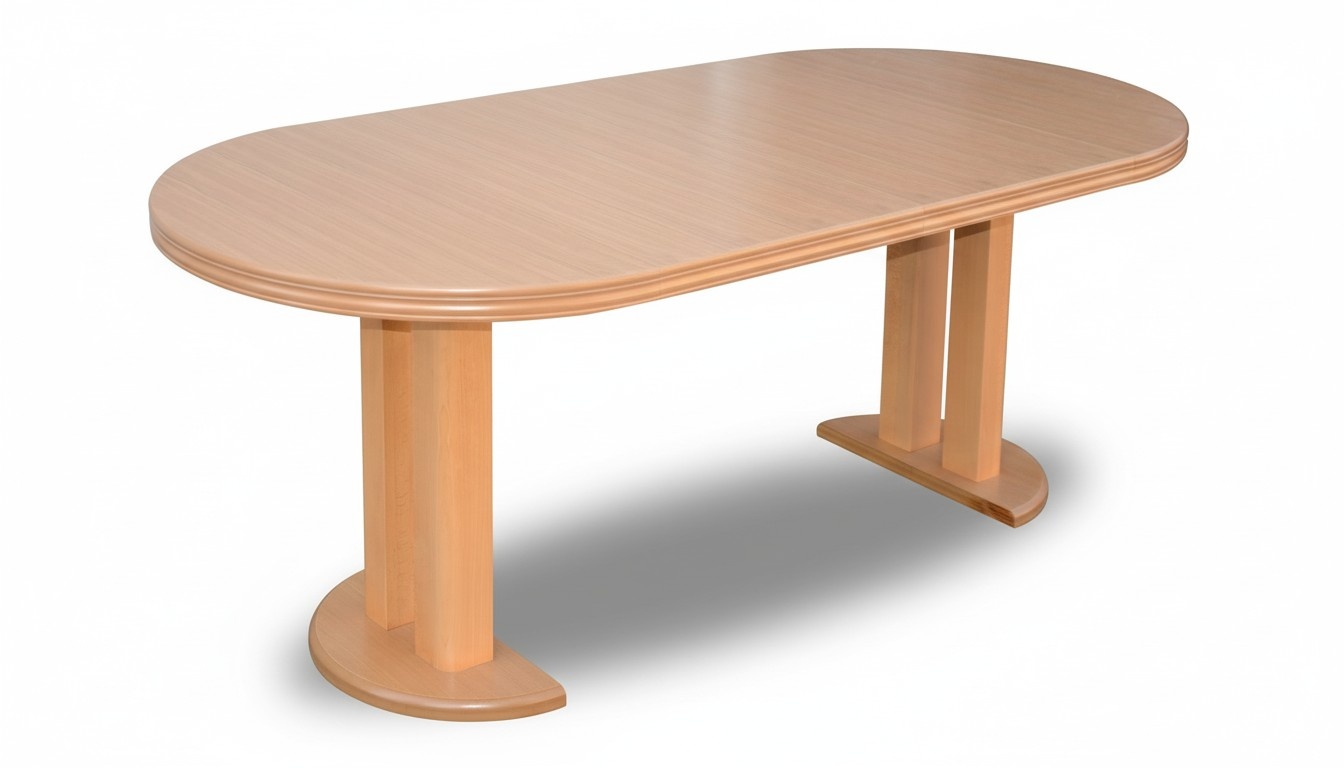 Tisch 240cm Designer Konferenztisch Holztisch Tische Meeting Esszimmer