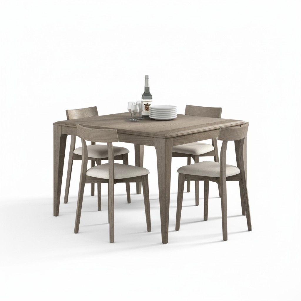 Tisch Design 4x Stühle Esszimmer Essgruppe Set Gruppe Essgarnitur 5tlg
