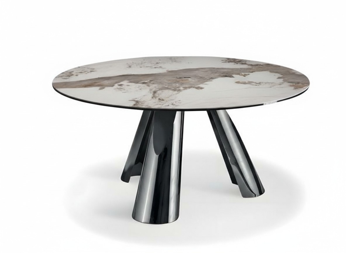 Tisch Design Esstisch Luxus Esszimmertische Holz Elegantes Wohnzimmer