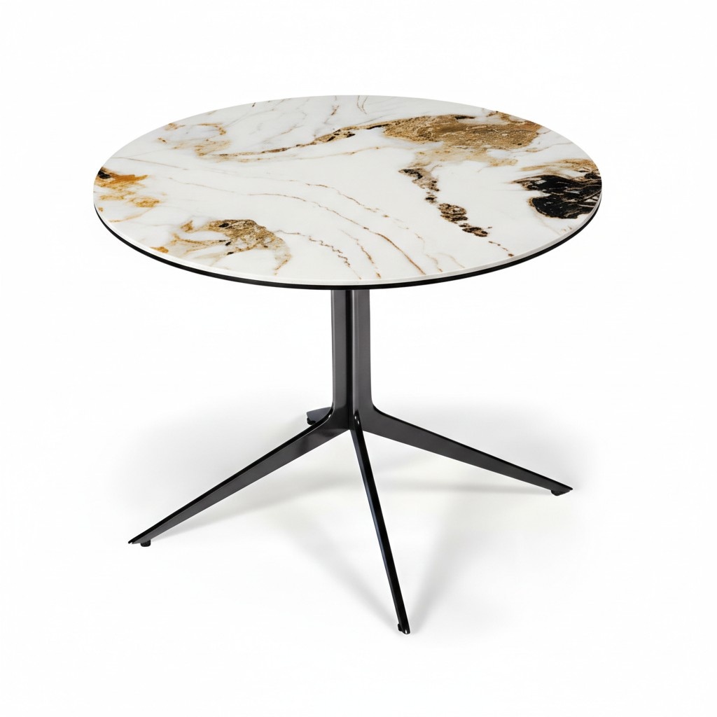 Tisch Designer Couchtisch Luxus Glastisch Kaffee Rund Wohnzimmer Holz Tisch