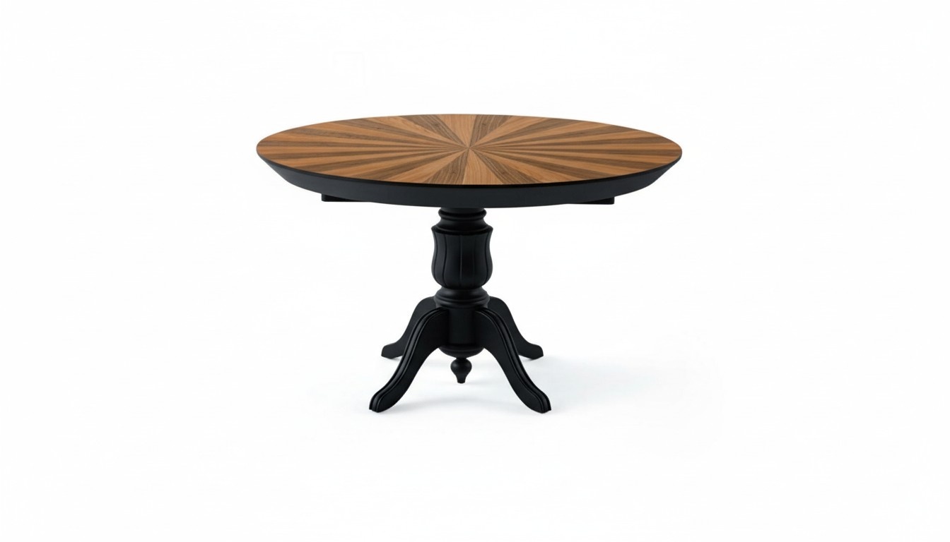 Tisch Esstisch Holztisch Essplatz Familientisch Rundtisch Designertisch Tisch