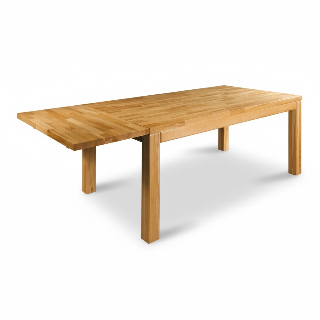 Tisch Holz Tische 160x90cm Holz Esstische Konferenz Massivholz Echte Eiche Neu