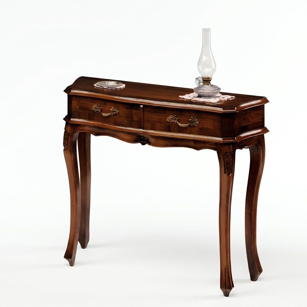 Tisch Konsolen Kommode Barock Rokoko Kommoden Holz Design Beistell Schrank