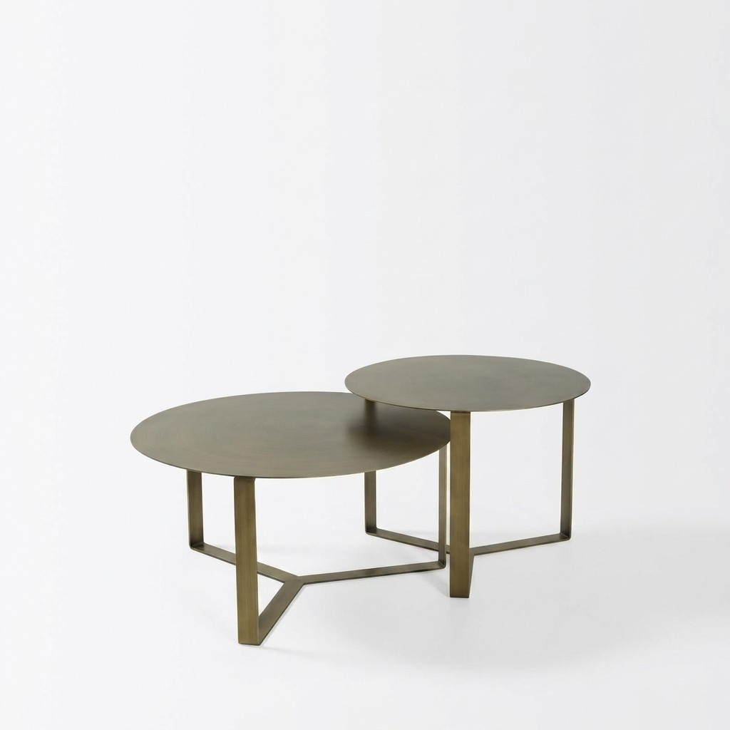 Tisch Set 2 tlg. Couchtische Beistelltisch Kaffeetisch Design Wohnzimmertisch