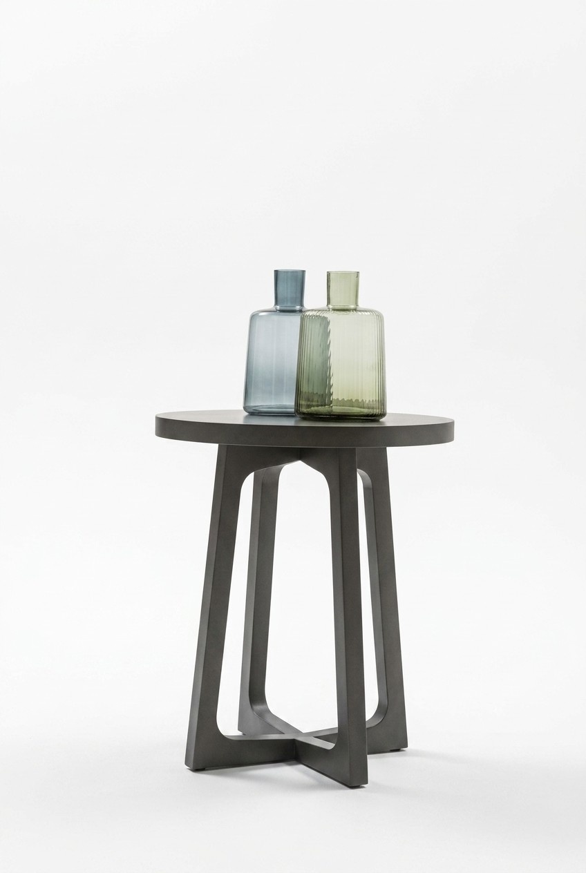 Tisch Wohnzimmertisch Tische Couchtisch Grau Beistelltisch Kaffeetisch Design