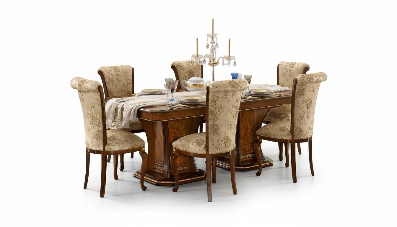 Tische Möbel Esstisch Antik Stil Massivholz Italienische Esstische Tisch Holz