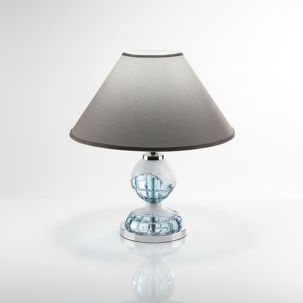 Tischleuchte Antik Stil Kronleuchte Tisch Lampe Kristall Lampen Leuchten