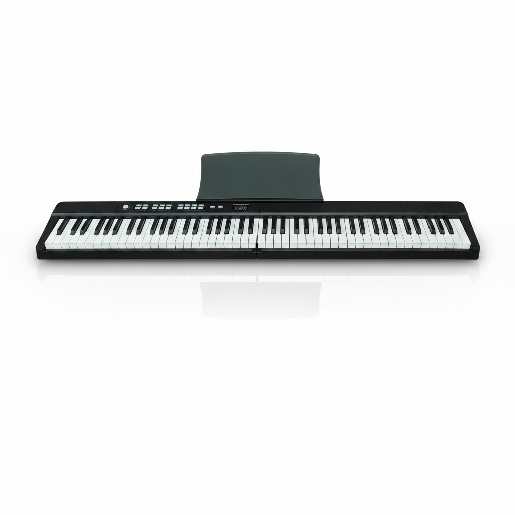 Tragbares 88-Tasten-E-Piano: Bluetooth, Verbindung zu Apps und Mikrofoneingang