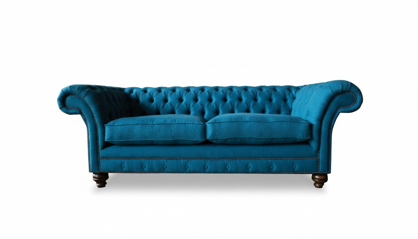 Turkis Polster Sitz Couch 3 Sitz Garnitur Sofa Sofas Couchen Samt Dreisitzer Neu