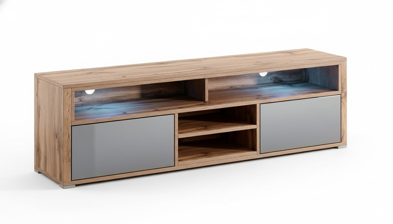 TV-Lowboard Sideboard Fernsehtisch TV-Schrank Fernsehkommode