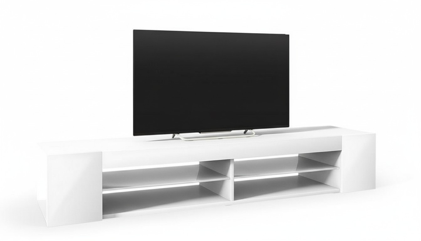 TV-Lowboard Sideboard Fernsehtisch TV-Schrank Fernsehkommode Holzmöbel