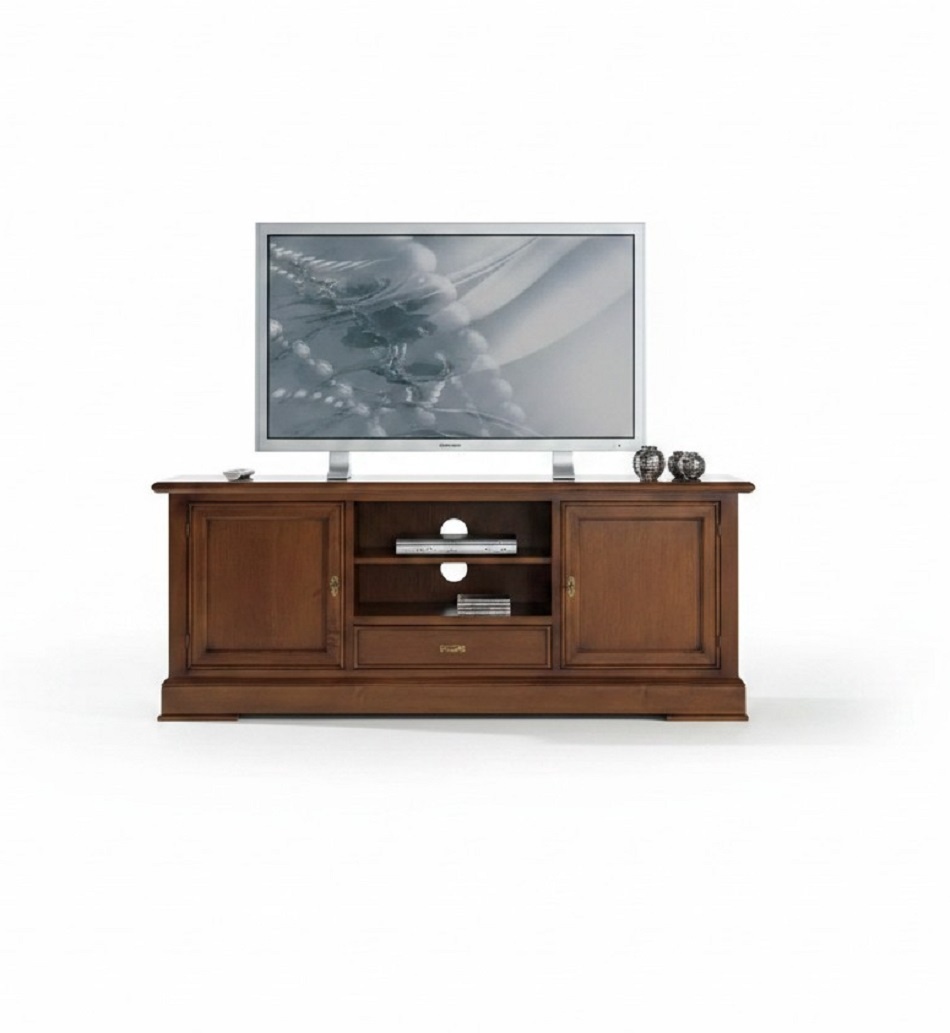 TV Ständer rtv Sideboard Tisch Holz Wohnzimmer Braun Möbel Fernseh