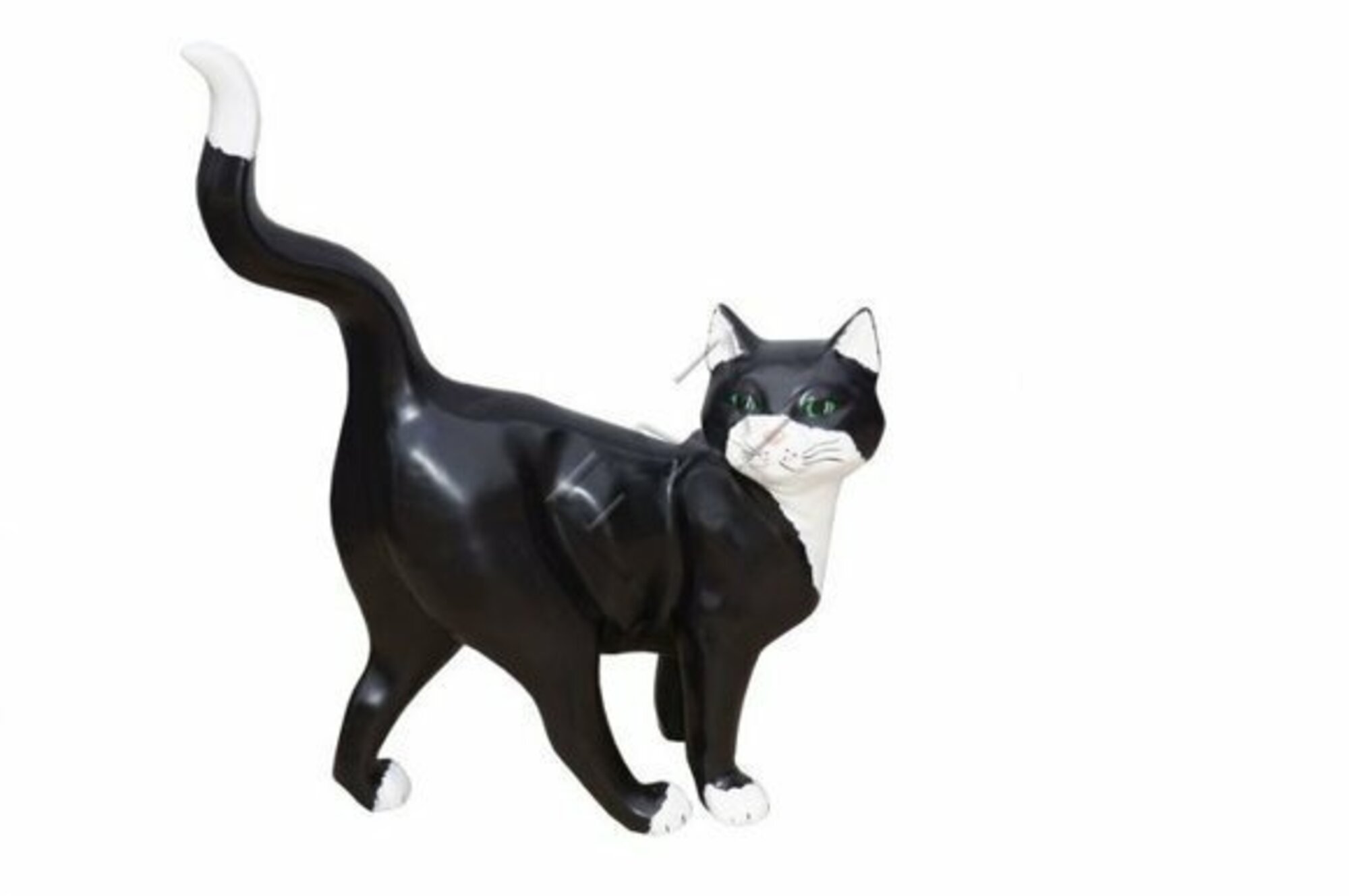 Design Katze Figur Garten Statue Skulptur Figuren Skulpturen Dekoration