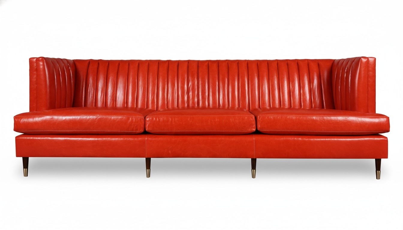 Design Ledersofa Club & Lounge – Komfortable Polster Sitz Bank
