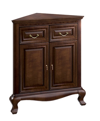 Klassische Kommode Eckkommode Ecke Eck Kommoden Kommodenschrank Echtholz Holz