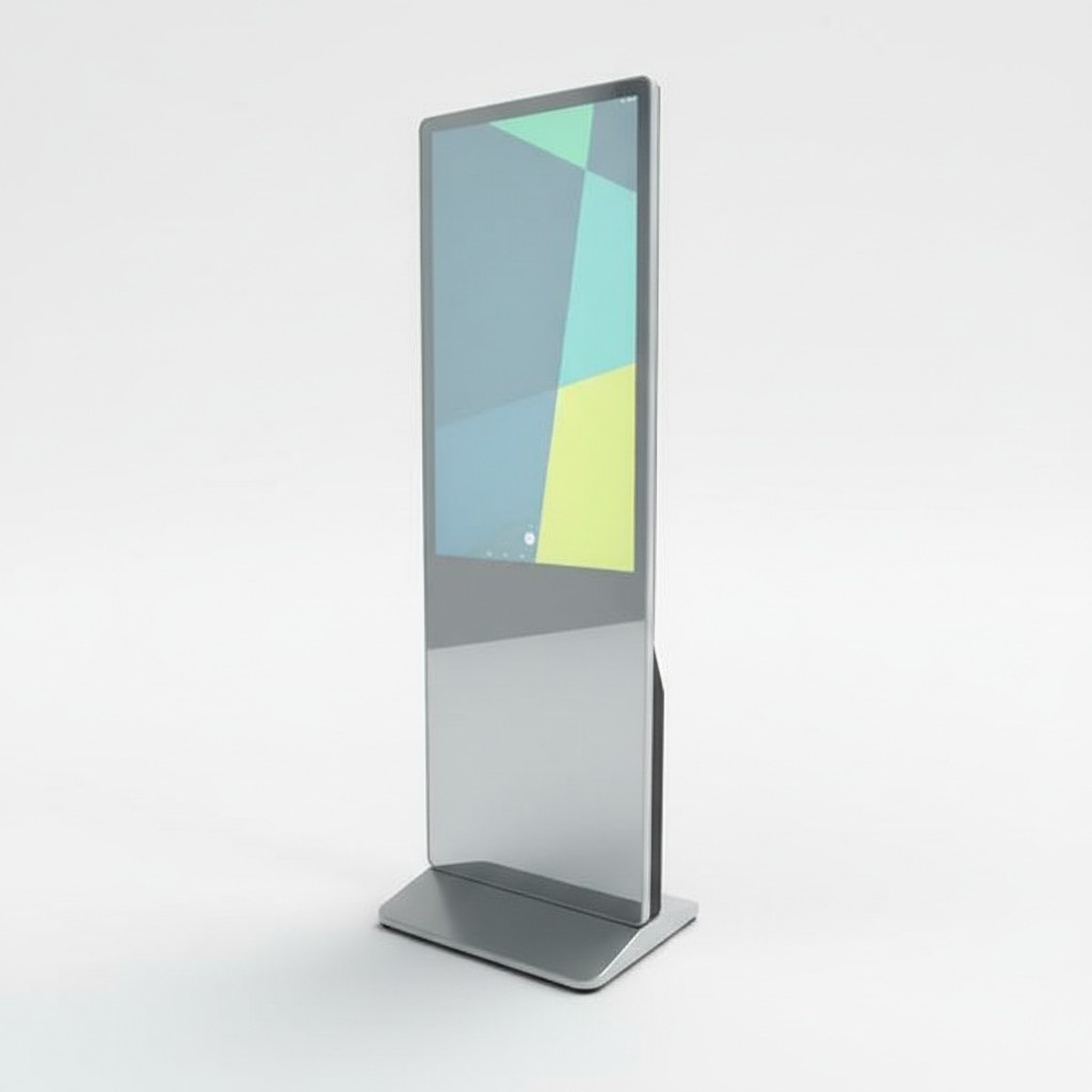 Verkaufsdisplay Spiegel Display Werbetafel Fitness Touchscreen Bildschirm