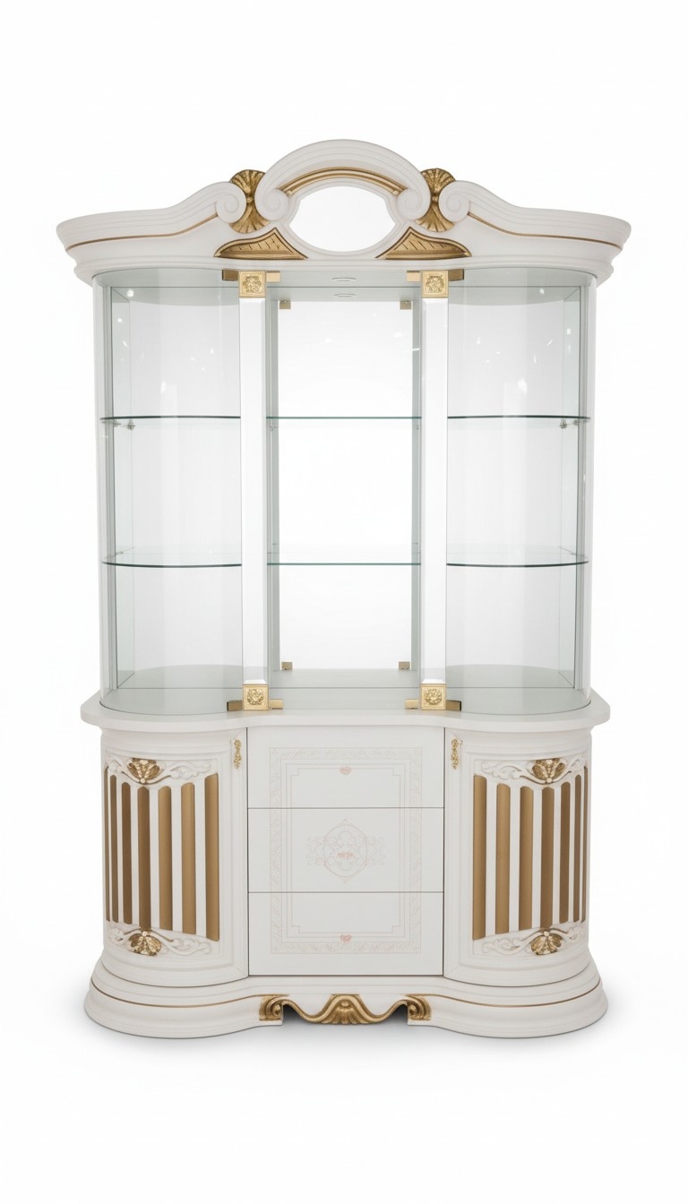 Vitrine Holz Schrank Klassische Vitrinen Holz Schränke Design Wohnzimmer Glas