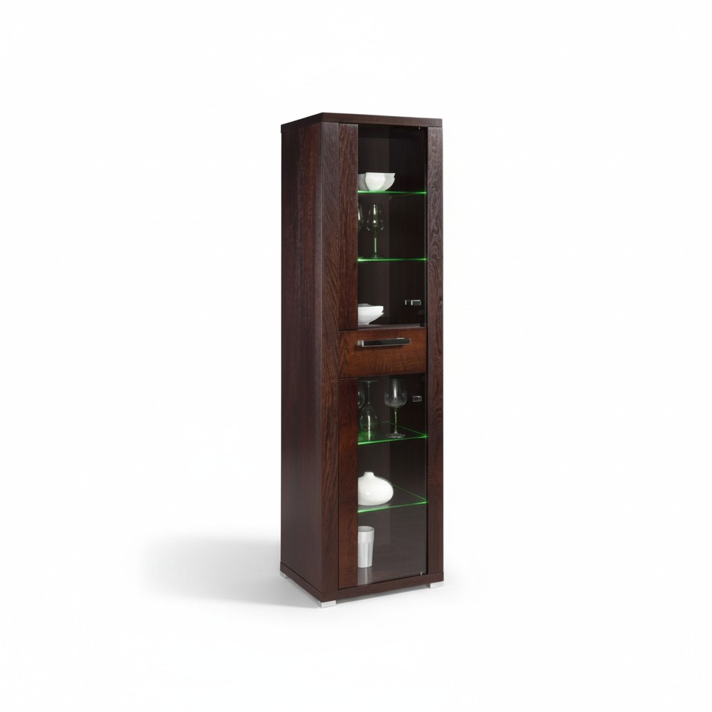Vitrine Schrank Kommode Glas Regal Vitrinen Regale Holz Schränke Neu