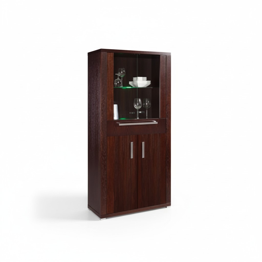 Vitrine Schrank Kommode Glas Regal Vitrinen Regale Holz Schränke Bar