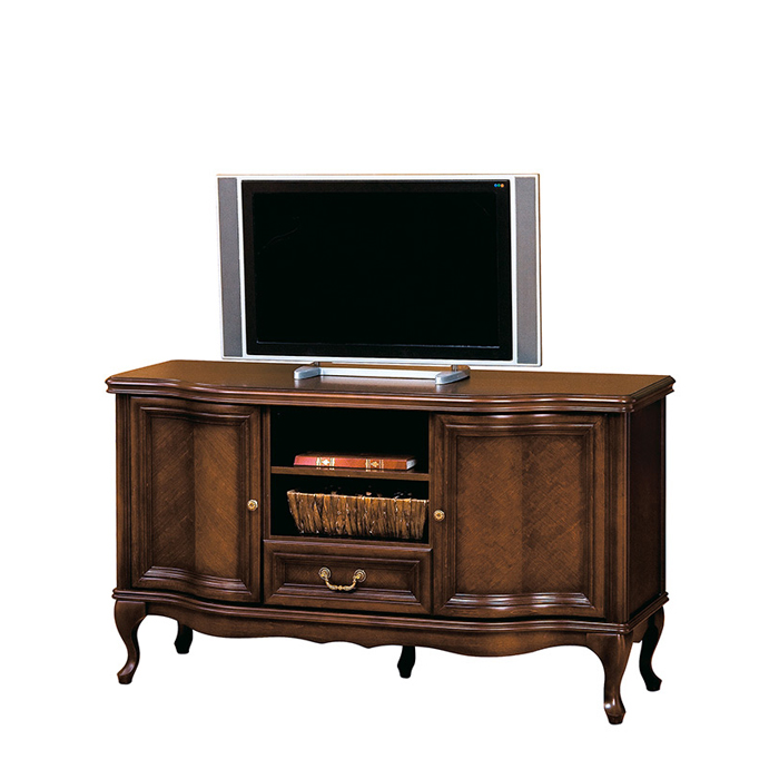 Klassischer Antik Style TV Sideboard Unterschank RTV Fernsehschrank Model W-RTV