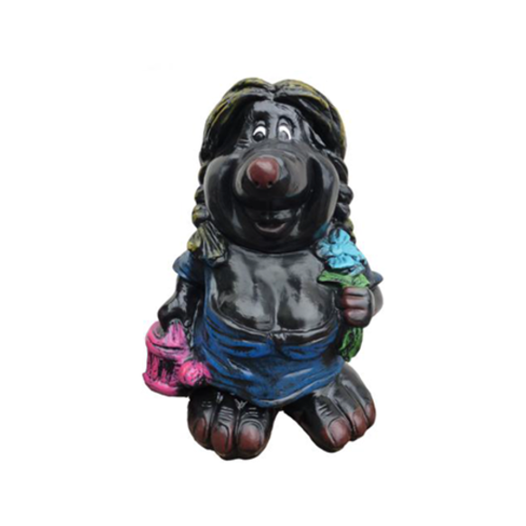 Design Maulwurf Fräulein Farten Deko Figur Statue Skulptur Figur Dekoration