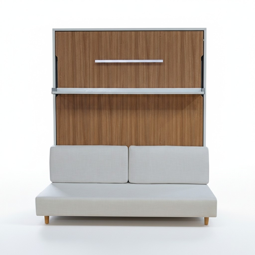 Wandbett Multifunktion Betten Schrankbett mit Sofa Bett Schlafzimmer Möbel Neu