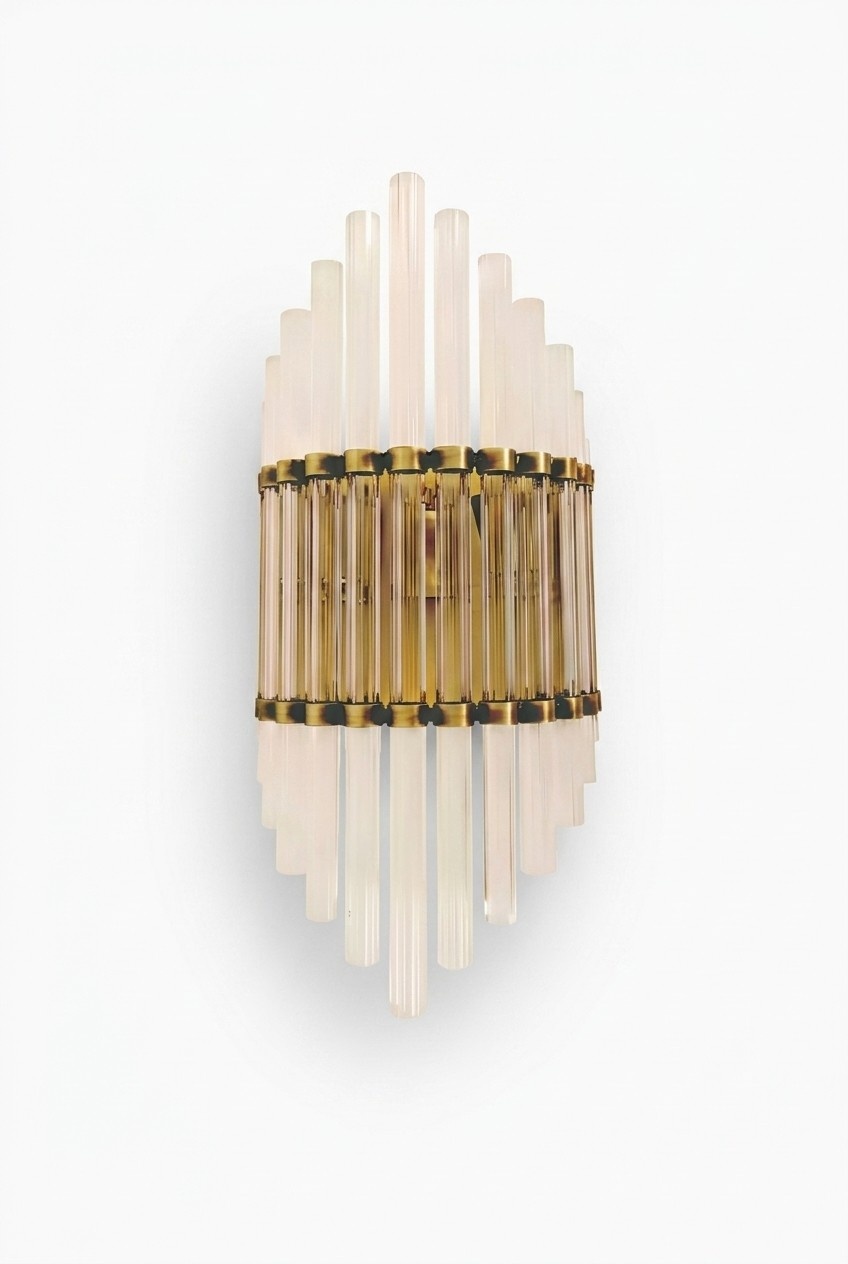 Wandleuchte Design Wandlampe Leuchte Luxus Lampe Wandlampen Kristall